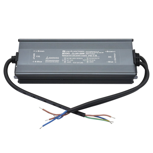 LED Driver 24v Output Low Voltage IP68 Waterproof Transformer 24 Volts D1 - PanelHut Free Delivery on all orders