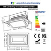 LED Retail Downlight Adjustable Recessed Ceiling Light Rectangular 36w CDAS03 - PanelHut Free Delivery on all orders