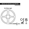 Warm White LED Tape Strip Light 5 Metres 24V Continuous COB Illumination IP20 - PanelHut Free Delivery on all orders