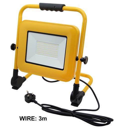 100w LED Adjustable Worklight IP65 6000k Cool White WL04 - PanelHut Free Delivery on all orders