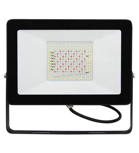 100w LED Colour Changing Floodlight IP65 RGBW FL02 - PanelHut Free Delivery on all orders