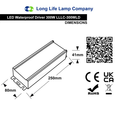 LED Driver 12v Output Low Voltage IP67 Waterproof Transformer LD-OT