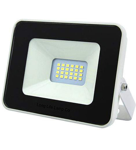 10w LED Outdoor Cool White Floodlight Waterproof White body - PanelHut Free Delivery on all orders