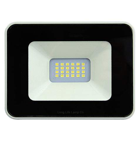 10w LED Outdoor Cool White Floodlight Waterproof White body - PanelHut Free Delivery on all orders