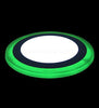 12w Recessed Ceiling LED Round Green Ring Panel 195mm - PanelHut Free Delivery on all orders