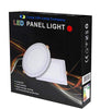 12w Recessed Ceiling LED Round Red Ring Panel 195mm - PanelHut Free Delivery on all orders