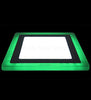 Green LED square panel for hospitality and retail spaces