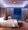 12w Recessed Ceiling LED Square Panel Dual Colour Red and White 192 x 192 - PanelHut Free Delivery on all orders