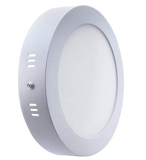 12w Surface Mount LED Round Panel 7000K Cool White 165mm - PanelHut Free Delivery on all orders