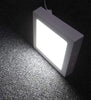 165x165 LED ceiling panel with 7000K cool white light