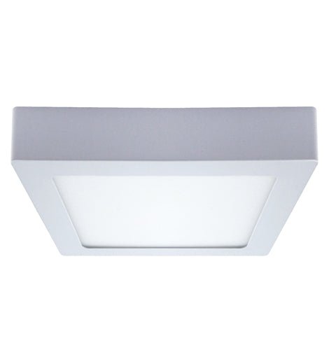 Slim surface mount LED panel for kitchens and hallways