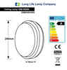 18w LED Bulkhead Ceiling Light Mounted Round Dome 6500k Cool White - PanelHut Free Delivery on all orders