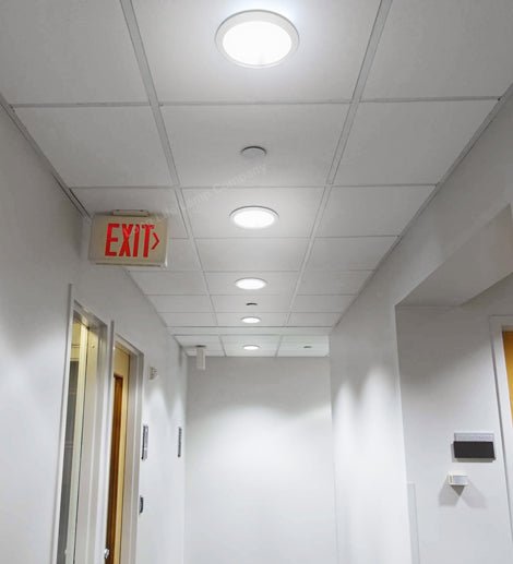 18w LED Panel Light Round Recessed Back Lit 6500k 18WSCW02 - PanelHut Free Delivery on all orders