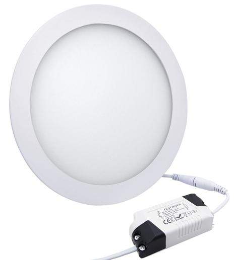 18w LED Round Ceiling Panel 4000k Cool White - PanelHut Free Delivery on all orders