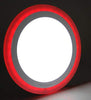 18w Recessed Ceiling LED Round Red Ring Panel 242mm - PanelHut Free Delivery on all orders