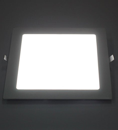 18w Recessed Ceiling LED Square Panel 6500K Cool White 225 x 225 - PanelHut Free Delivery on all orders