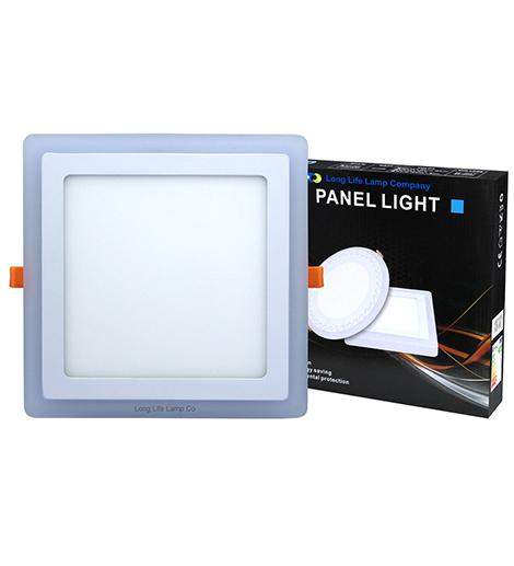 18w Recessed Ceiling LED Square Panel Dual Colour Blue and White 242 x 242 - PanelHut Free Delivery on all orders