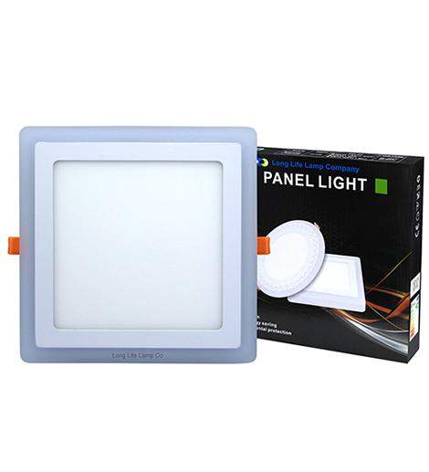 18w Recessed LED Square Panel Dual colour Green and White 242 x 242 - PanelHut Free Delivery on all orders