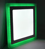 18w Recessed LED Square Panel Dual colour Green and White 242 x 242 - PanelHut Free Delivery on all orders