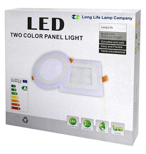 18W RGB ceiling panel light remote controlled mood lighting fixture