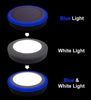 Decorative 18W blue LED surface mount panel