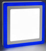 Blue LED ceiling panel for decorative lighting applications