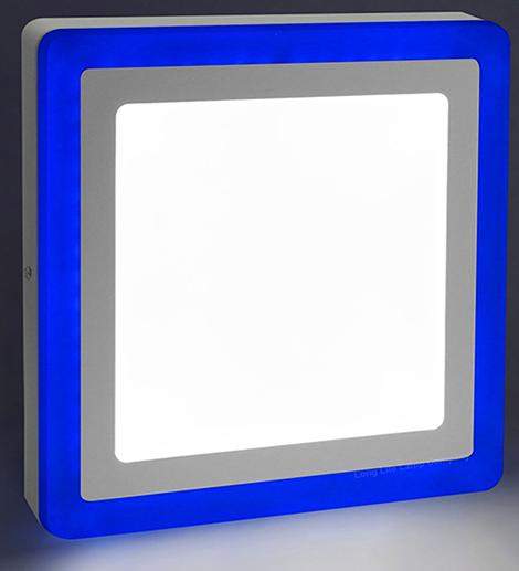 Blue LED ceiling panel for decorative lighting applications