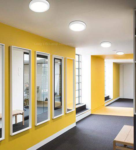 18w Surface Mount LED Round Panel 6500K Cool White 225mm - PanelHut Free Delivery on all orders