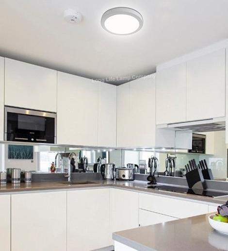 18w Surface Mount LED Round Panel 6500K Cool White 225mm - PanelHut Free Delivery on all orders