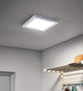 Cool white LED square panel for commercial interiors