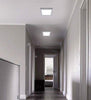 Square LED ceiling light for retail and office use