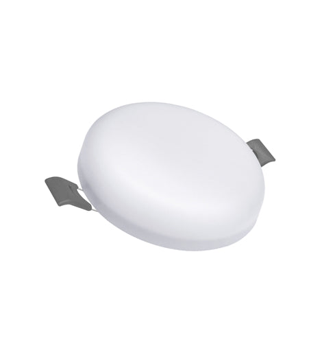 6w Round LED Panel Light Recessed with Edge Lit 6500k 6RCWA