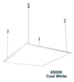 40w Hanging Ceiling LED Panel 600 x 600 6500K Cool White Light
