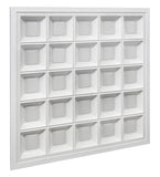 40w LED Panel 600 x 600 Recessed Ceiling Light 6500K 25 Sections Back Lit 25SP