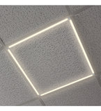 40w LED 600 x 600 Edge Lit Border Recessed Ceiling Light Warm White AP02