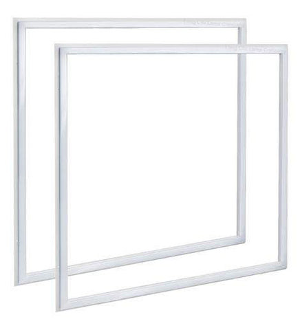 2 pack 40W LED edge-lit recessed panels 600x600