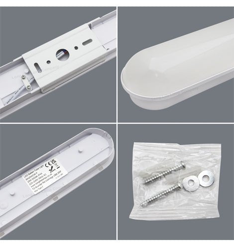 20w 2ft LED Ceiling Batten Light IP44 6500k BA20WCW - PanelHut Free Delivery on all orders
