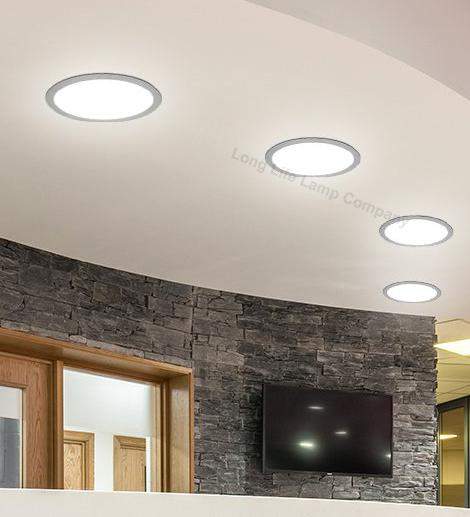 24w LED Round Recessed Ceiling Light Panel 6500K Cool White - PanelHut Free Delivery on all orders