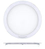 24w LED Round Recessed Ceiling Light Panel 6500K Cool White - PanelHut Free Delivery on all orders