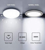 24w Round LED Panel Light Recessed with Edge Lit 6500k - PanelHut Free Delivery on all orders