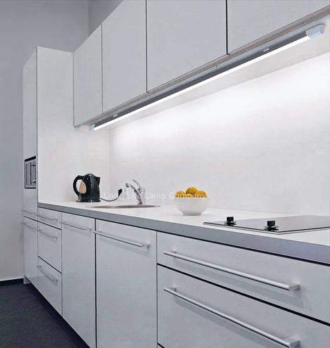Slim 24W LED batten 1500mm daylight white for kitchen and utility use