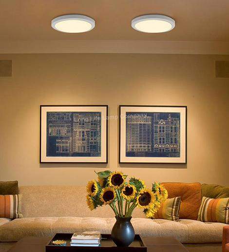 24w Surface Mount LED Round Panel 3500K Warm White - PanelHut Free Delivery on all orders