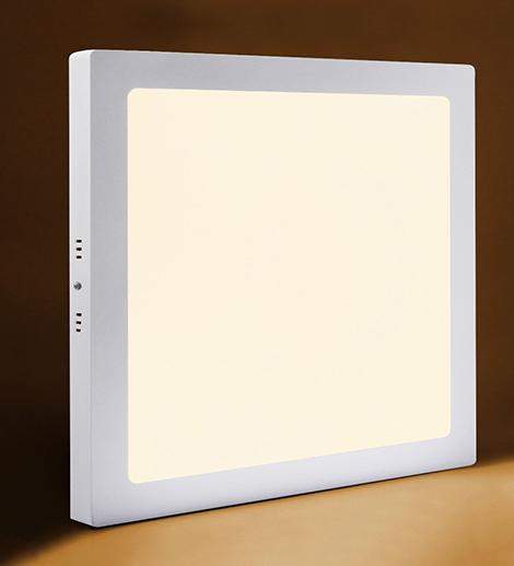 24w Surface Mount LED Square Panel 3500K Warm White - PanelHut Free Delivery on all orders