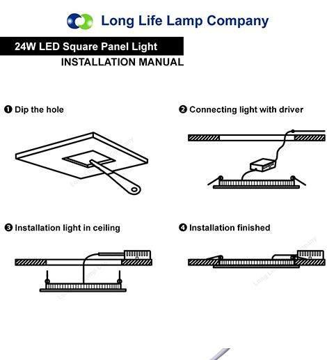 24w Recessed Ceiling LED Square Panel 7000K Cool White 300 x 300