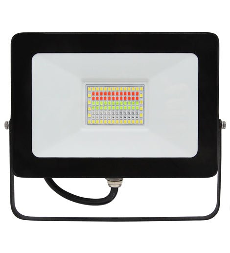 30w LED Colour Changing Floodlight IP65 RGBW - PanelHut Free Delivery on all orders