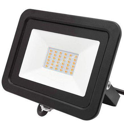 30w Outdoor LED Floodlight IP65 Waterproof Warm White 3000k - PanelHut Free Delivery on all orders