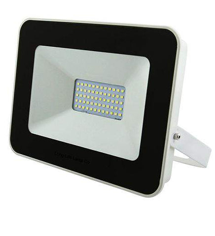 30w Outdoor LED Floodlight White Body IP65 Cool White 6000k SL30W - PanelHut Free Delivery on all orders