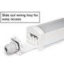 36w 4 feet LED Ceiling Batten Light Triproof Fitting IP66 6000K - PanelHut Free Delivery on all orders