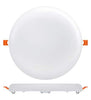 36w Round LED Panel Light Recessed with Edge Lit 6500k - PanelHut Free Delivery on all orders