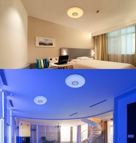36w WiFi Smart Ceiling Light Round LED RGB App and Remote Control Dimmable WF02 - PanelHut Free Delivery on all orders